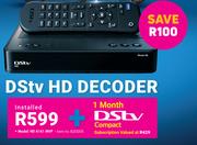 DSTV HD Installed Decoder HD 4141 MVP