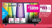 LG 32" (81cm) HD LED Smart WebOS TV LQ630