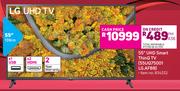 LG 55" (139cm) UHD Smart ThinQ TV 55UQ75001LG.AFBB