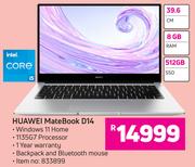 Huawei 39.6cm Matebook D14