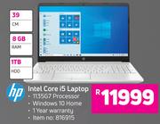 HP 39cm Intel Core i5 Laptop