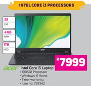Acer 39cm Intel Core i3 Laptop 