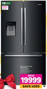 Hisense 536Ltr French Door Fridge H720FSB-WD