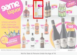 Game Liquor : Stock Up With Our Everyday Low Prices (16 August - 19 August 2021), page 1