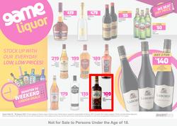 Game Liquor : Stock Up With Our Everyday Low Prices (16 August - 19 August 2021), page 1