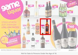Game Liquor : Stock Up With Our Everyday Low Prices (16 August - 19 August 2021), page 1
