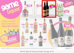Game Liquor : Stock Up With Our Everyday Low Prices (16 August - 19 August 2021), page 1