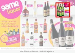 Game Liquor : Stock Up With Our Everyday Low Prices (16 August - 19 August 2021), page 1