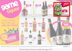 Game Liquor : Stock Up With Our Everyday Low Prices (16 August - 19 August 2021), page 1
