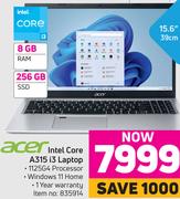 Acer Intel Core A315 i3 Laptop