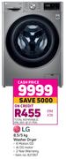 LG 8.5/5Kg Washer Dryer