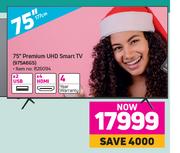 Hisense 75" Premium UHD Smart TV 975A6GS