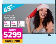 Telefunken 45" FHD LED TV TLEDD-45FHDA