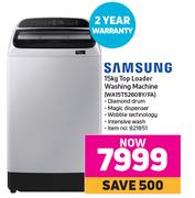 Samsung 15Kg Top Loader Washing Machine WA15T5260BY/FA