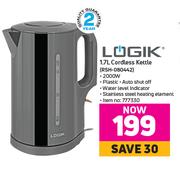Logik 1.7L Cordless Kettle RSH-080442
