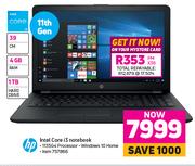 HP Intel Core i3 Notebook