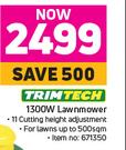 Trimtech 1300W Lawnmower