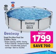 Bestway Steel Pro Max Pool Set 3.05m x 76cm