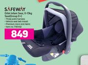 Safeway Orbit Infant Seat (0-13kg Seat) (Group 0+)