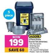Addis 5 Piece Home Starter Set (89107Dbl)