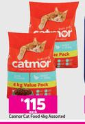 Catmor Cat Food Assorted-4kg Each