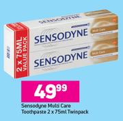 Sensodyne Multi Care Toothpaste Twinpack-2 x 75ml