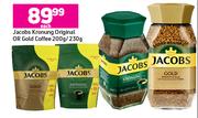 Jacobs Kronung Original Or Gold Coffee-200g/230g Each