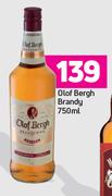 Olof Bergh Brandy-750ml