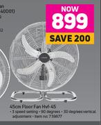 Logik 45cm Floor Fan Hvf-45