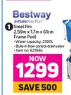 Bestway Steel Pro 2.59m x 1.7m x 61cm Frame Pool