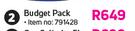 Cadac Budget pack