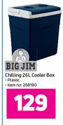 Big Jim Chilling 26L Plastic Cooler Box