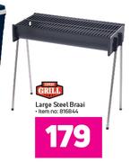 Expert Grill Large Steel Braai