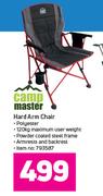 Camp Master Hard Arm Chair