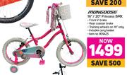 Mongoose 16"/ 20" Princess BMX