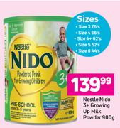 Nestle Nido 3+ Growing Up Milk Powder-900g