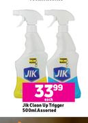 Jik Clean Up Trigger Assorted-500ml Each