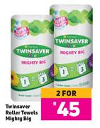 Twinsaver Roller Towels Mighty Big-For 2