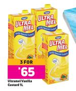 Ultramel Vanilla Custard-For 3 x 1Ltr