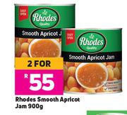 Rhodes Smooth Apricot Jam-For 2 x 900g