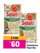 Selati Brown Sugar-For 2 x 2kg