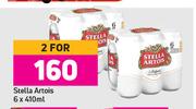 Stella Artois-For 2 x 6 x 410ml