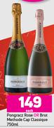 Pongracz Rose Or Brut Methode Cap Classique-750ml Each