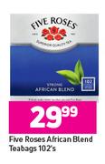 Five Roses African Blend Teabags-102's 