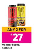 Monster Assorted-For Any 2 x 500ml