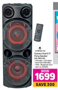 Volkano Samson Dual 6.5" Party Speaker VK-3901-65