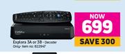 DSTV Explora 3A Or 3B Decoder