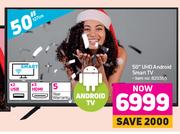 Sinotec 50" UHD Android Smart TV 