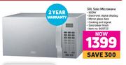Defy 30L Solo Microwave 
