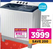 Samsung 14Kg Twin Tub Washing Machine WT14J4200MB.FA